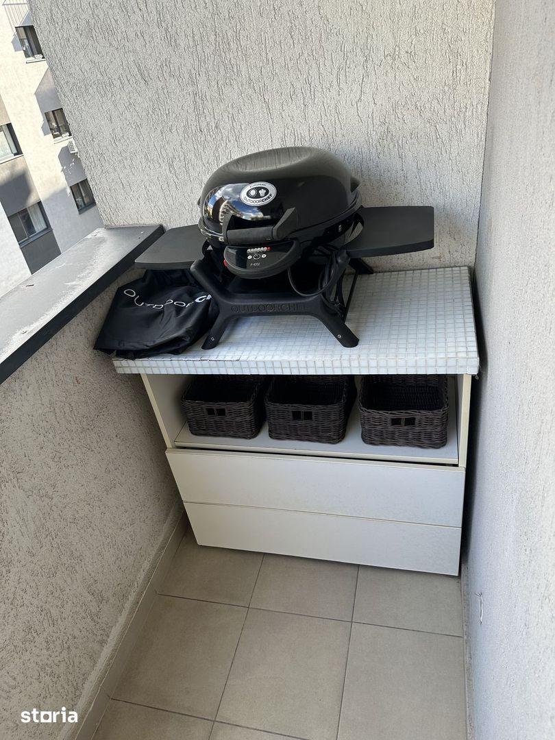 2 camere LUX  Ilioara Apartments, bloc 2017, centrală proprie, 2 balcoane - Poză 12