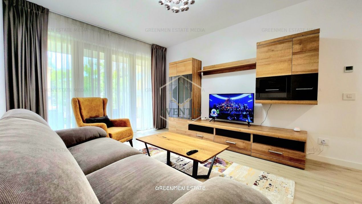 2 camere + birou, bloc nou, parcare, prima inchiriere Unirii Bvd. Marasesti - Poză 7