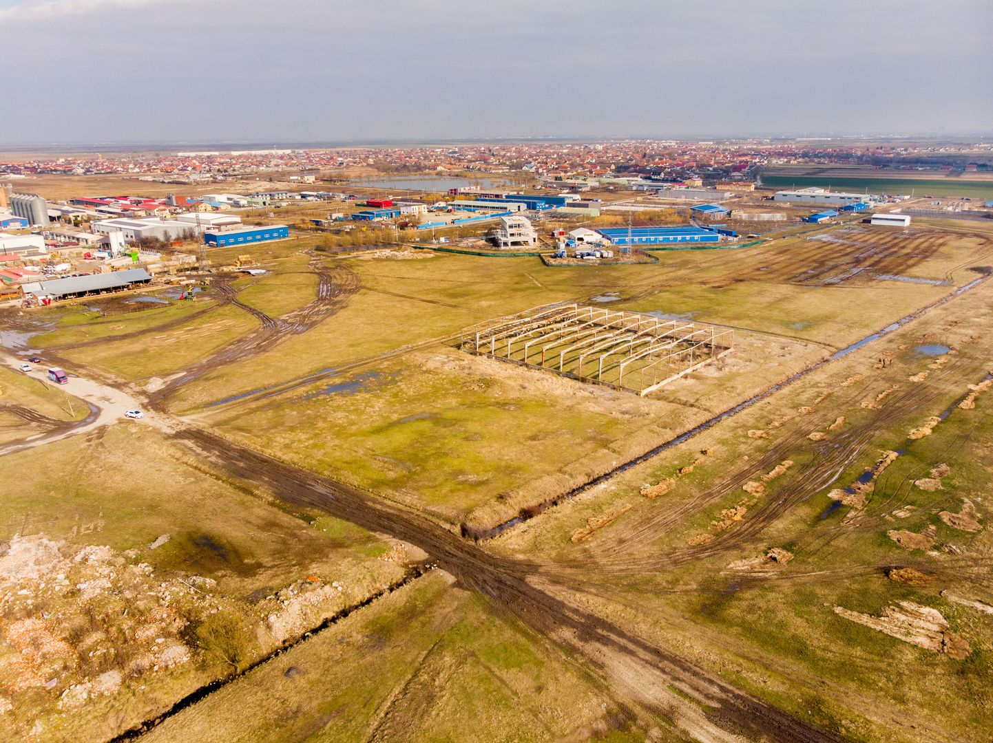 Teren intravilan 6759mp zona industrială Săcălaz - Poză 4