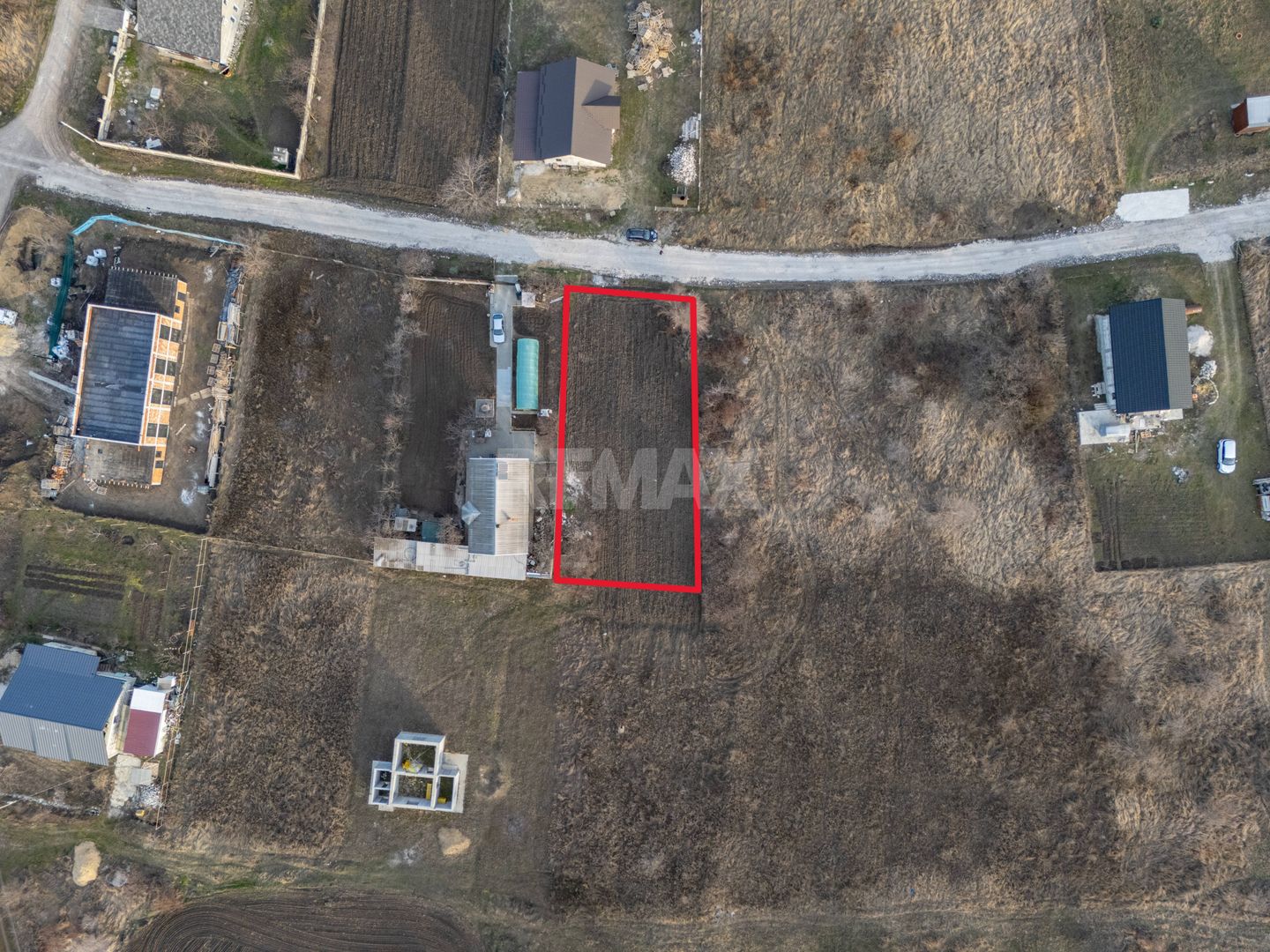 Teren 9,45 ari Ghidighici | 23 m fațadă | pentru construcții | 6 km de Chișinău - Poză 3