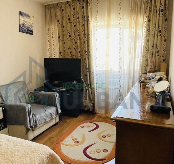 Apartament 2 camere decomandat, Galata, Iași | 50 mp + balcon închis 3,5 mp | Mobilat și utilat | Centrală, AC | Etaj 4/4 - Poză 3
