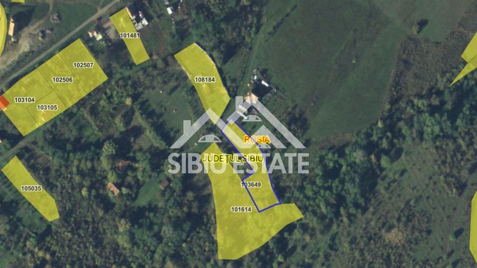 Teren constructii casa/cabana 2000 mp Valea Hrtibaciului Nucet - Poză 4