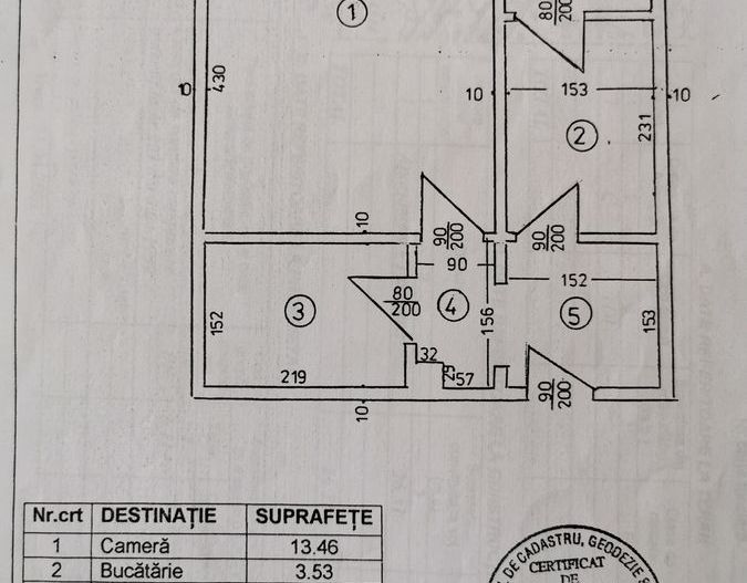 GARSONIERA GORJULUI, BUCATARIE INCHISA, CENTRALA, METROU 5 MINUTE - Schiță 8
