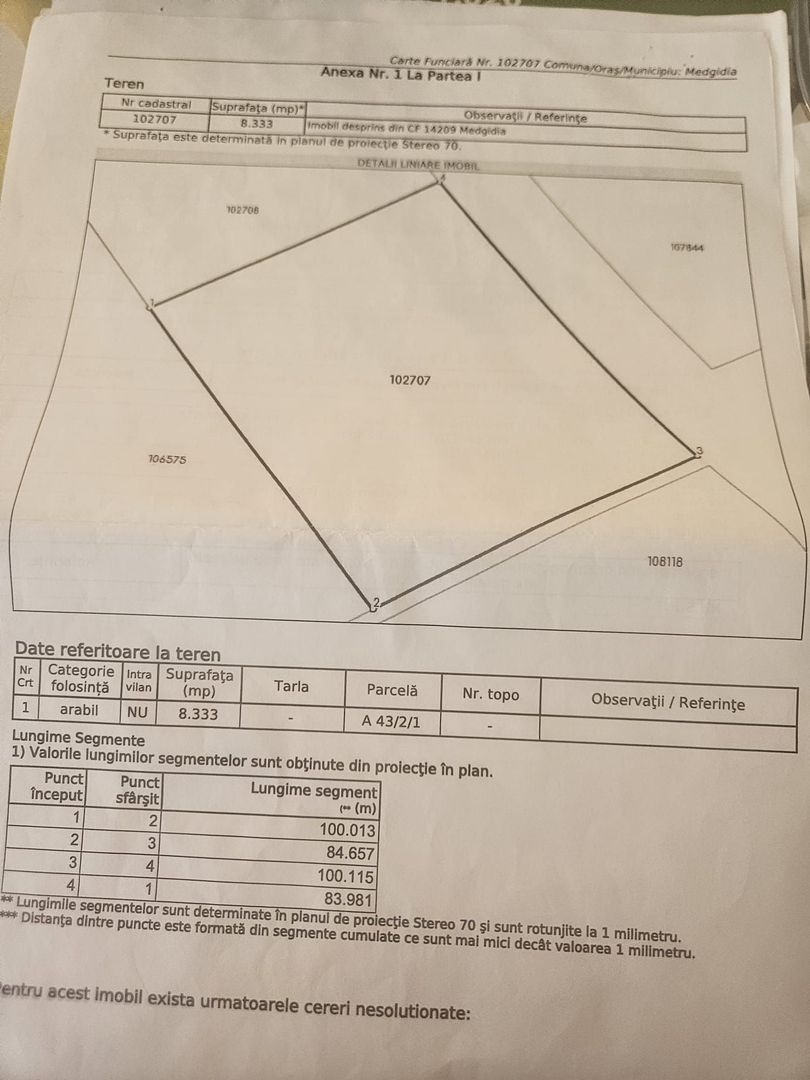Oportunitate de investiție Teren 8.333 mp cu deschidere la șosea - Poză 5