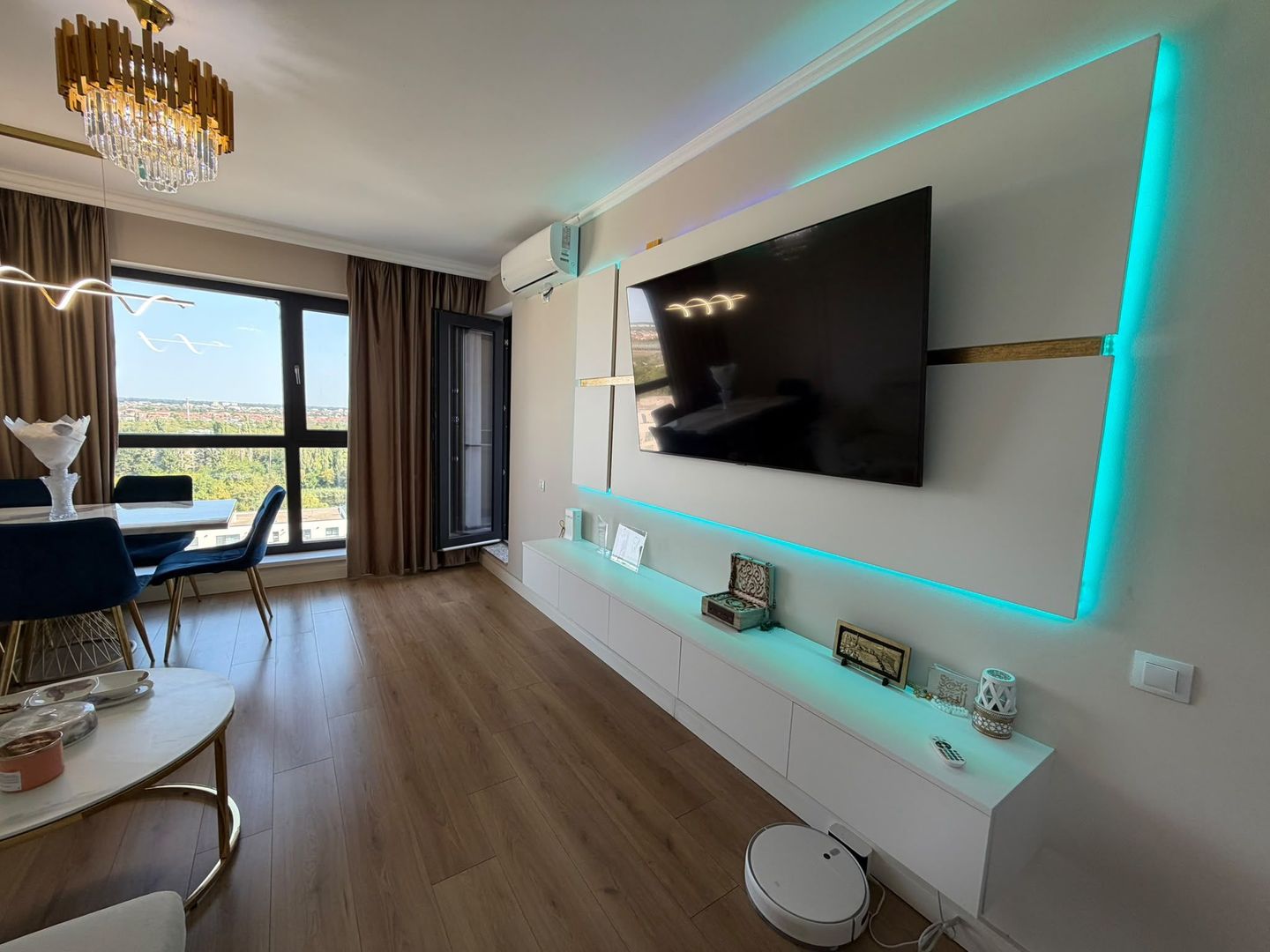 Apartament 2 camere | 56 mp | Etaj 9 | Balcon - Poză 8