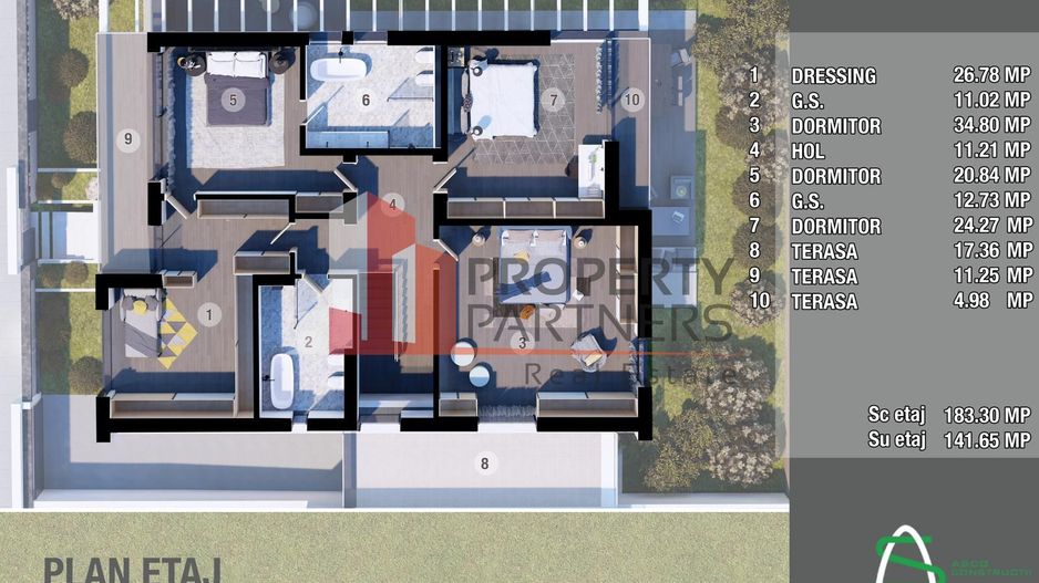 Vila boutique langa padure in Pipera - Poză 5