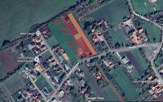 Parcele intre 505-527mp in Stupini pe str Izvorului, 100 euro/mp - Poză 1