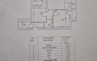 Apartament 3 camere mobilat / nemobilat Bazilescu - Poză 12
