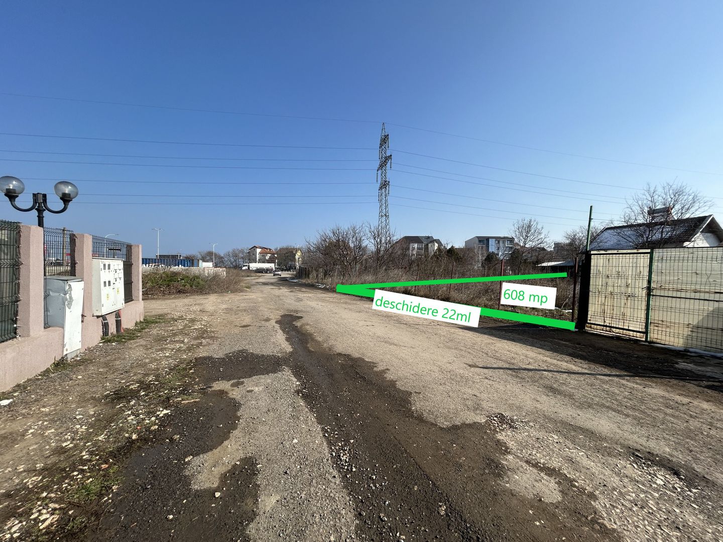 Teren intravilan 608mp Agigea RO-RO toate utilitățile vedere la mare - Poză 2