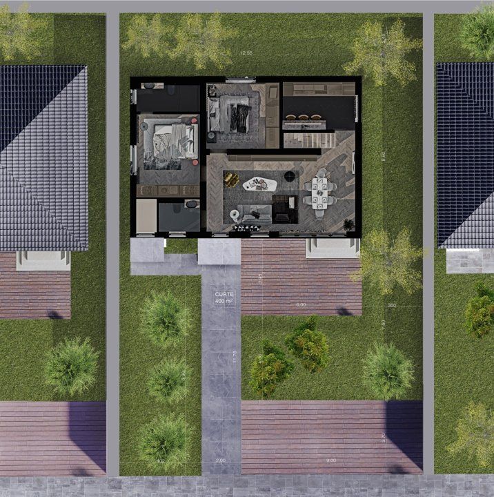 Vile Individuale Domnesti/ 400 mp Teren - Poză 16