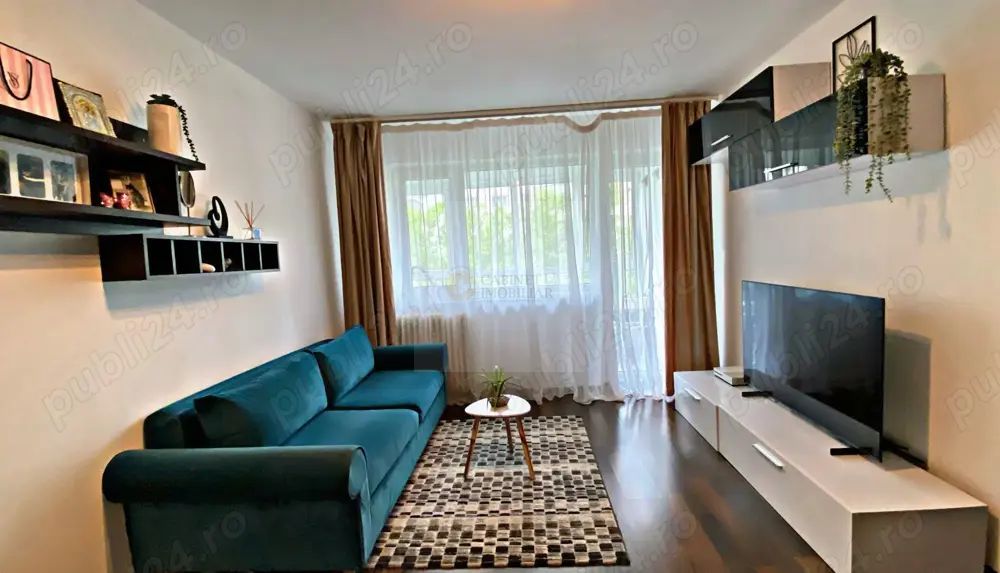 2 camere | Decomandat | 3 min Metrou | Mobilat Utilat - Poză 1