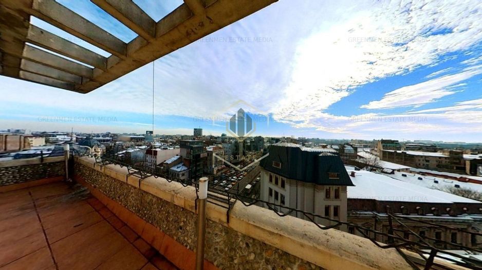 3 camere cu terasa spectaculoasa, vedere catre Universitate si Blvd Bratianu - Poză 16