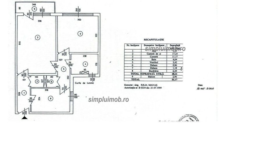 2 Camere Renovat Pantelimon - Schiță 11