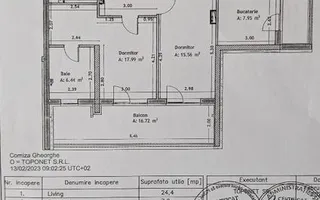 Apartament premium cu 3 camere, 84mp utili și două terase. - Poză 16
