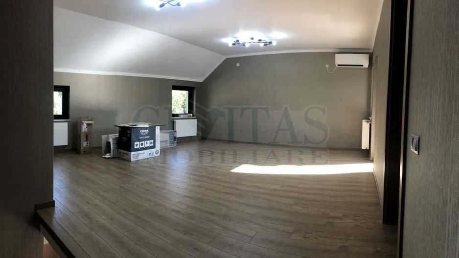 Casa noua, 130 mp, S+P+M, zona strazii Paris, ideal sediu firma! - Poză 1