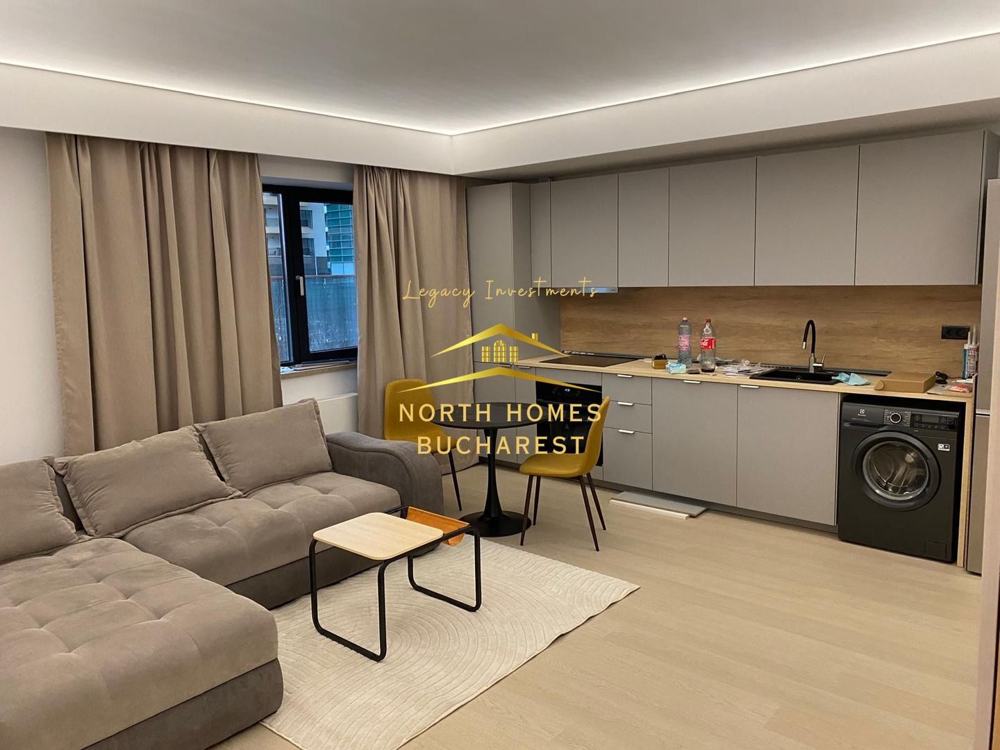 Apartament de inchiriat - 2 camere -Cortina North,Prima inchiriere - Poză 2