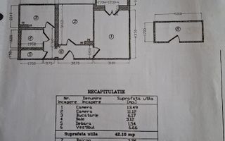 Chopin 2 camere/ 45,36 mp + Boxa / Decomandat - Poză 21