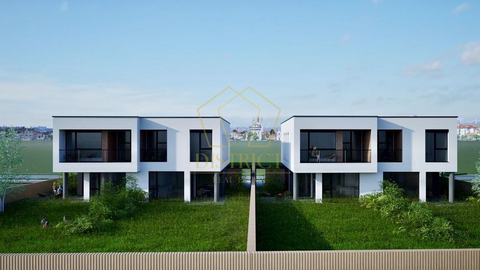 Duplex modern cu 4 camere | Carport | Dumbravita | Zona Cora - Poză 1