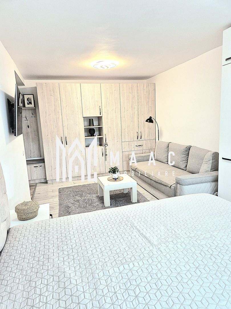 Garsoniera 40 MP | Zona Turnisor  Mobilat complet | Balcon 5MP - Poză 1