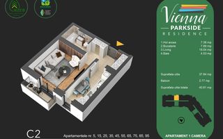 Garsoniera spatioasa zona Metalurgiei, constructie noua, comision 0 - Poză 10