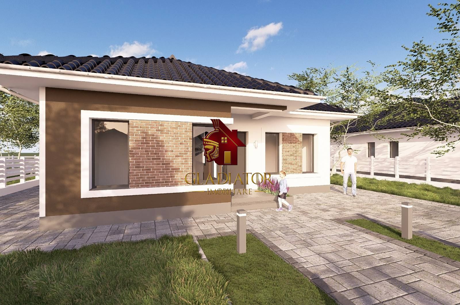 Casă parter LeGaga Cornesti, complex rezidential, comision 0 - Poză 5