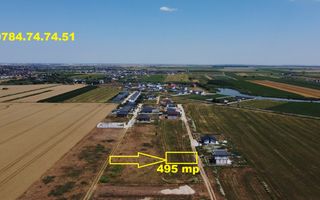 Teren CONSTRUIBIL | 495 mp | comuna Berceni - Poză 3