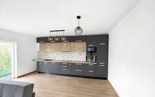 Casă nouă tip duplex, pe un singur nivel, mobilată și utilată, Talmaciu - Poză 2