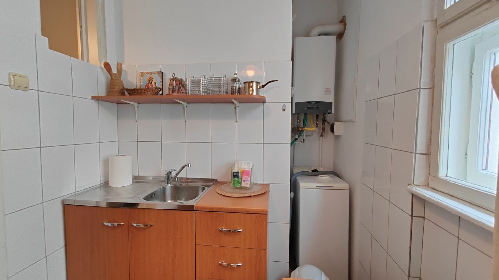 Apartament interbelic elegant cu terasă, pe Vasile Lascăr – lângă Dacia - Poză 14
