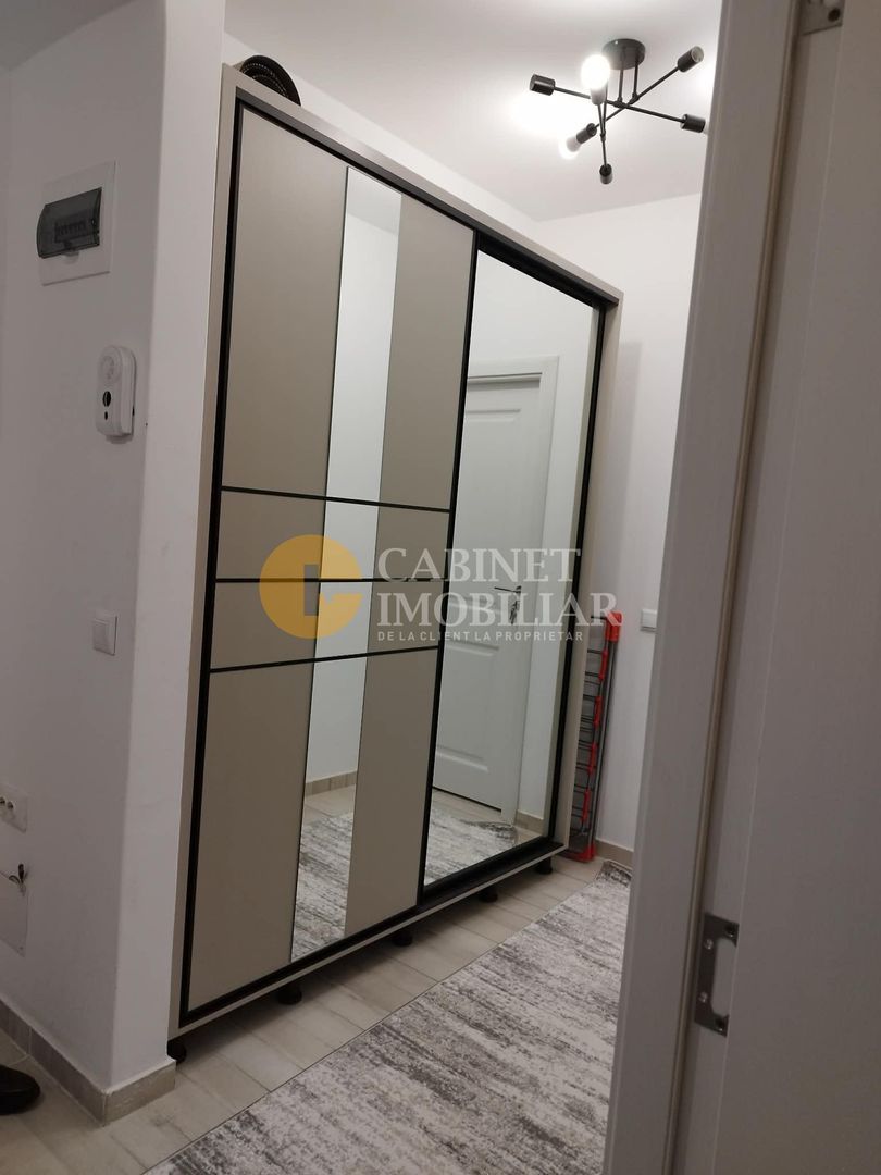 Bloc Nou- 1 Camera Decomandat- Mobilat si Utilat-Zona Dancu- Centru - Poză 7