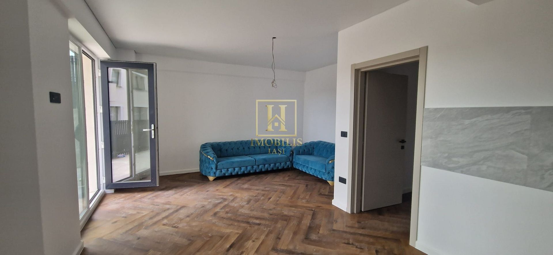 Apartament NOU 2 camere 57 mp+ loc parcare+ gradina Bucium 105000 euro - Poză 4