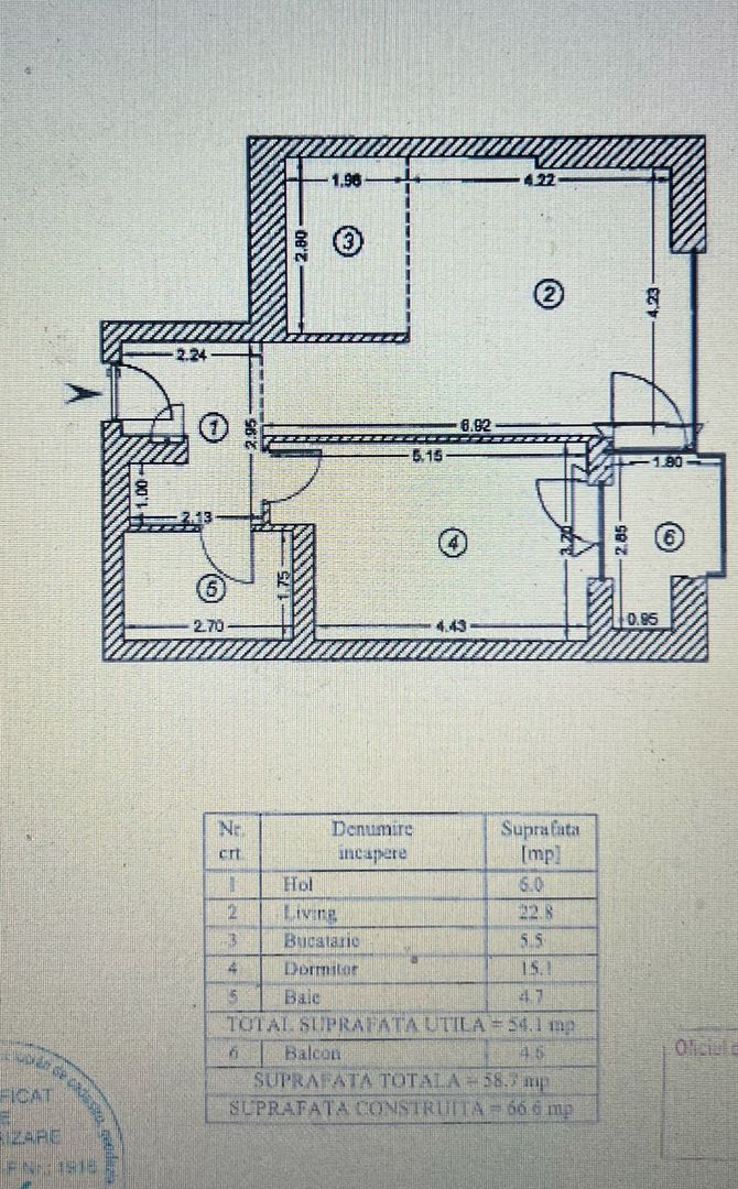Apartament 2 camere de inchiriat | One Cotroceni - Poză 20