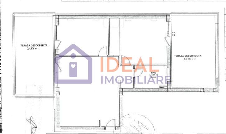 Penthouse modern cu 165 mp utili și 50 mp terasă, Strada Marcel Iancu - Schiță 25