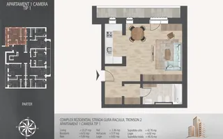 Garsoniera ideala investitie  Pallady Metrou Nicolae Teclu - Schiță 11