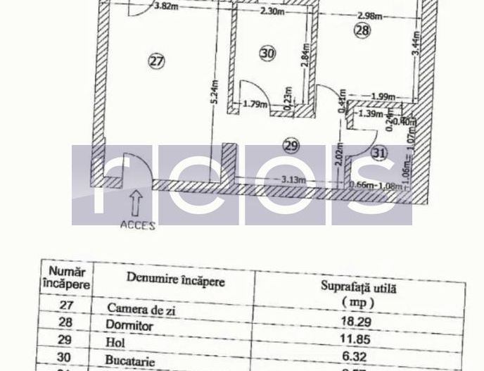 DE VANZARE 2 CAMERE BRANCUSI- VALEA LARGA 10 MINUTE DE METROU- PARCARE - Schiță 10