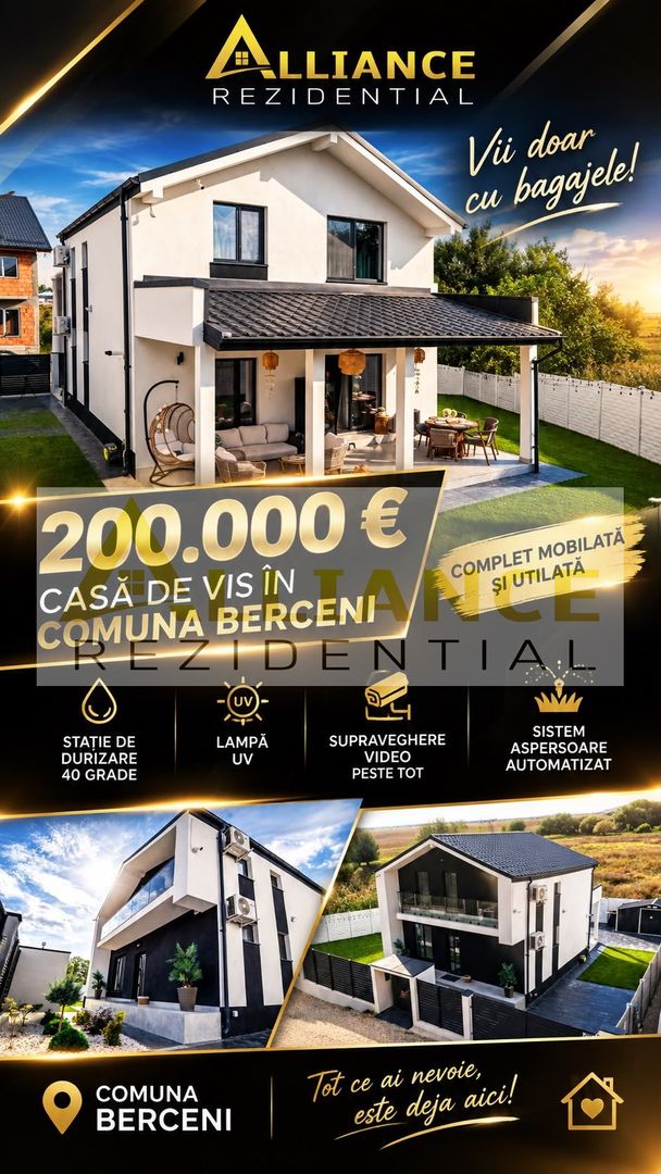 CASA P+M | 120 MP UTILI | TEREN 370 MP | COMPLET MOBILATA SI UTILATA - Poză 1