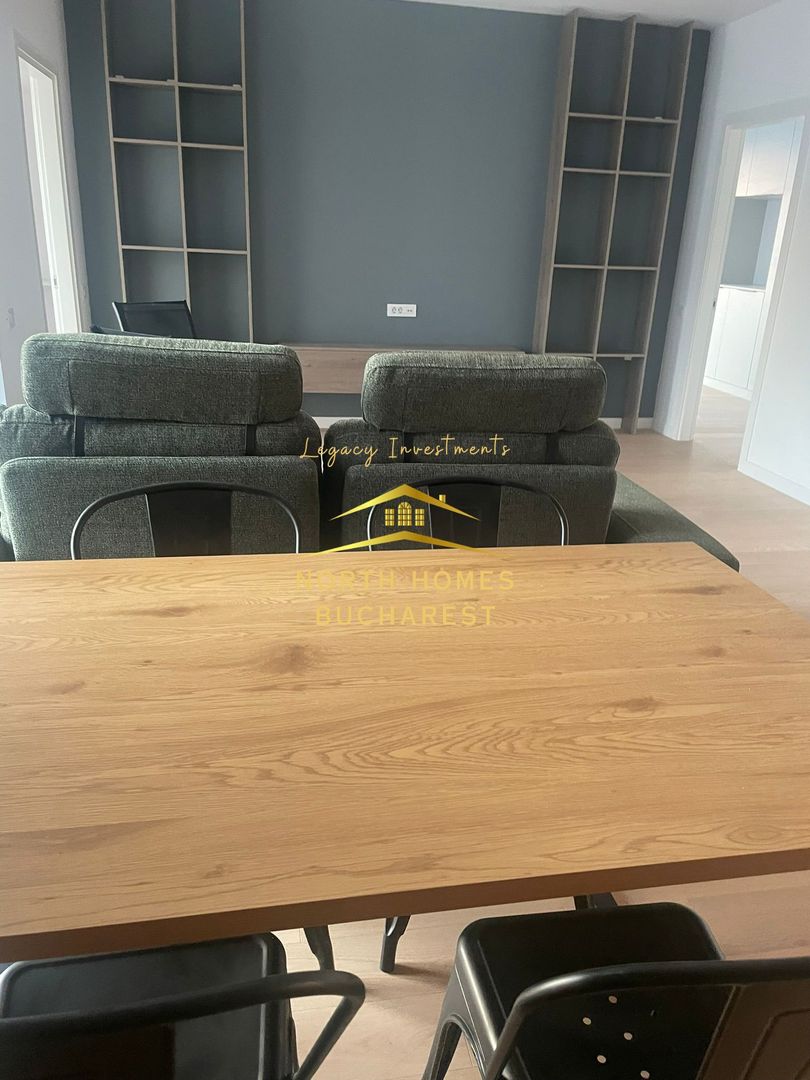 Apartament de ichiriat -3 camere -North Avenue -PARCARE-NOU - Poză 13