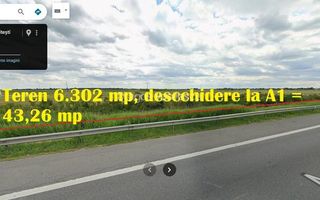 VANZARE TEREN EXCPETIONAL | AUTOSTRADA A1 |  BUCURESTI -PITESTI - Poză 2