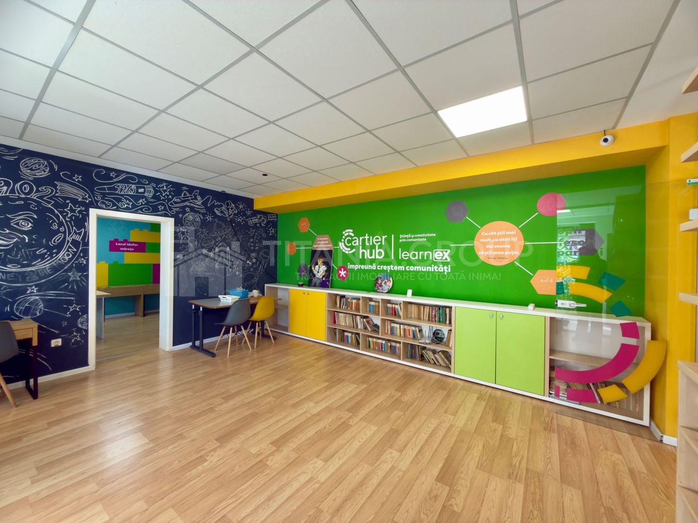 Spațiu comercial 102 mp, amenajat pentru centru educațional - Kasper Coresi - Poză 2