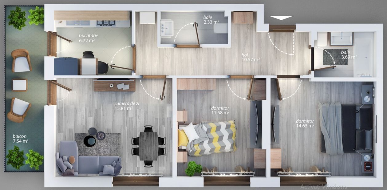 3camdec+2bai/sec4, Mall Grand Arena,parc T.Arghezi - Poză 3