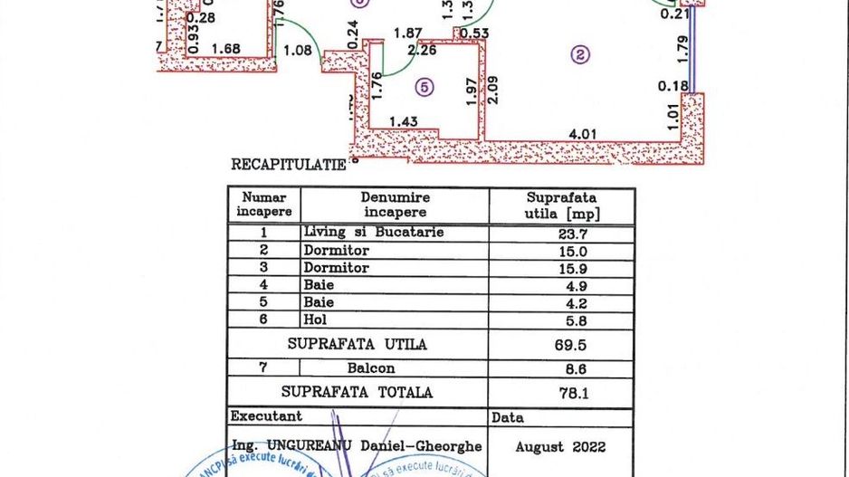 Apartament 3 Camere | Cortina North | Parcare subterana - Poză 13