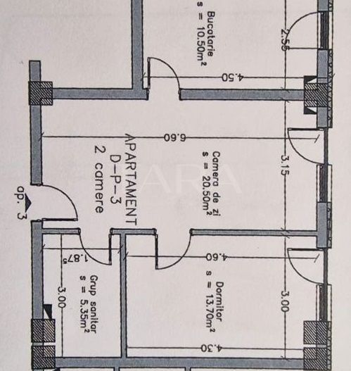 Apartament 2 Camere. Ultracentral. Eficient: amenajare 2 dormitoare. - Poză 8