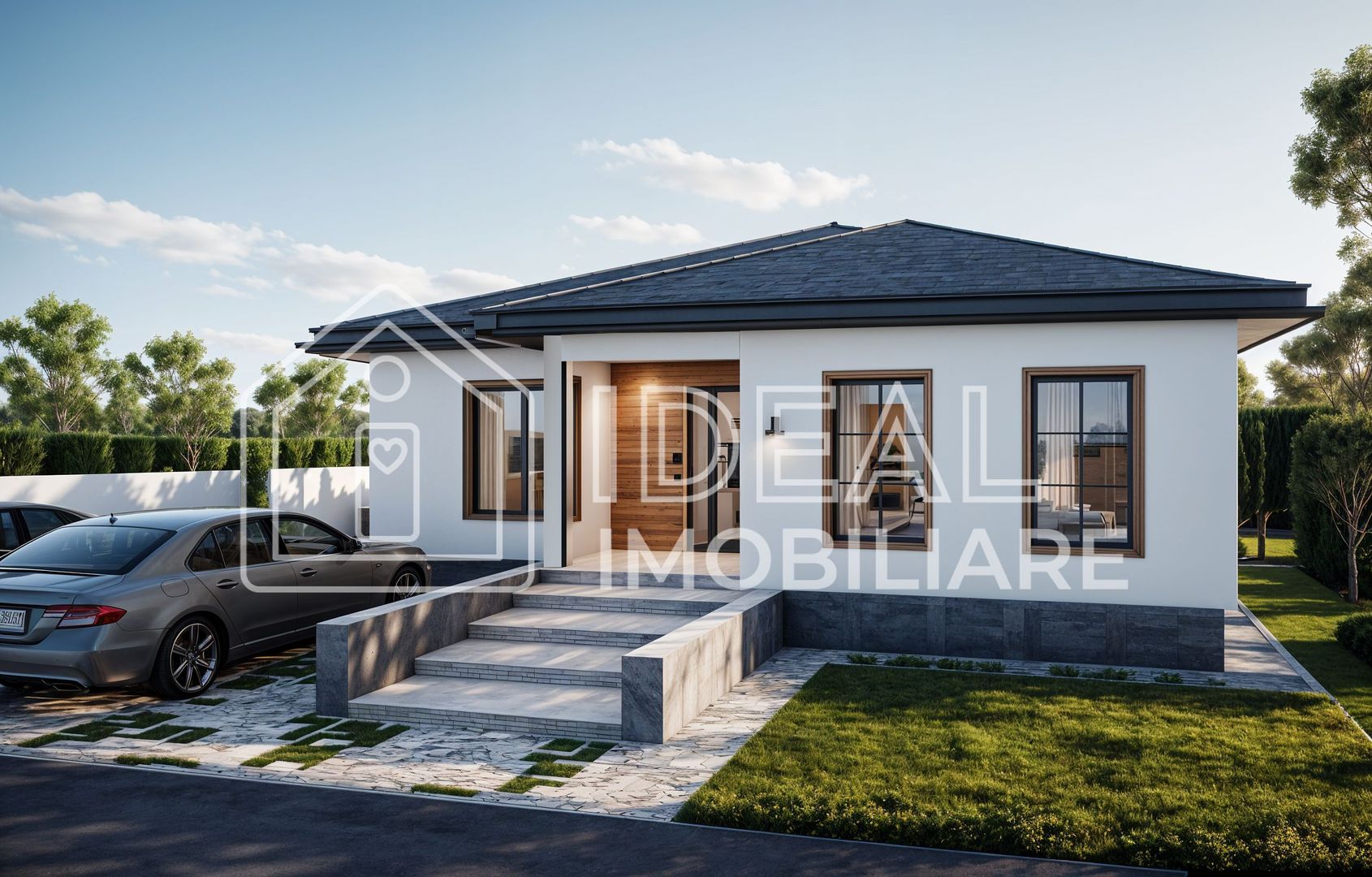 Casă pe un nivel Șelimbăr | 500 mp teren | 3 dormitoare | Cartier Tineretului - Poză 6