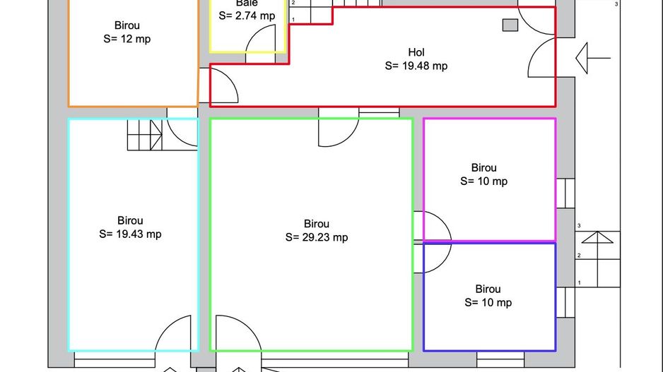 Cladire de birouri, Calea Dumbravii, Sibiu - Schiță 16