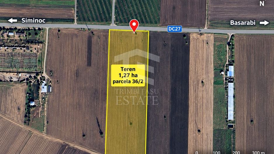 TEREN EXTRAVILAN 12.700 MP | DESCHIDERE LA DRUMUL MURFATLAR - Poză 1