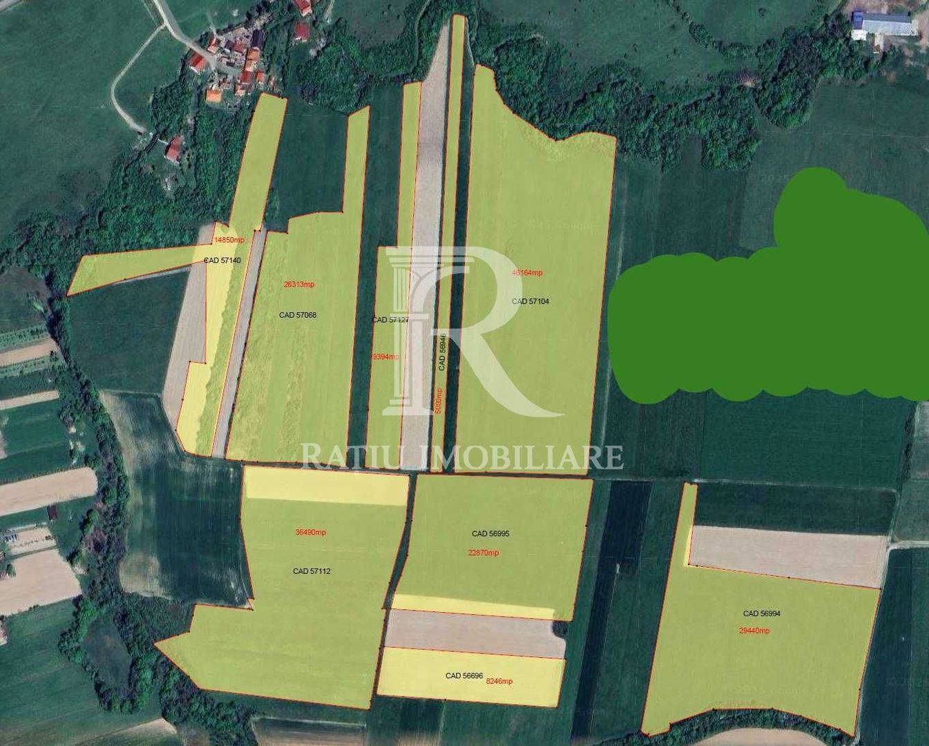 Teren agricol 19,87ha | Acces la drum public | Tileagd | Bihor - Poză 1