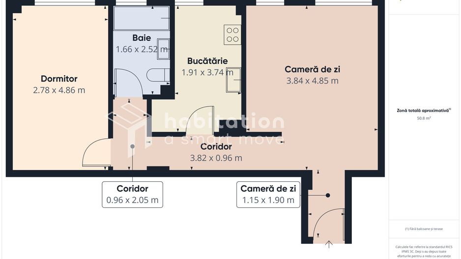 2 camere cu stil în Mircea cel Bătrân • Confort și liniște garantată - Poză 26