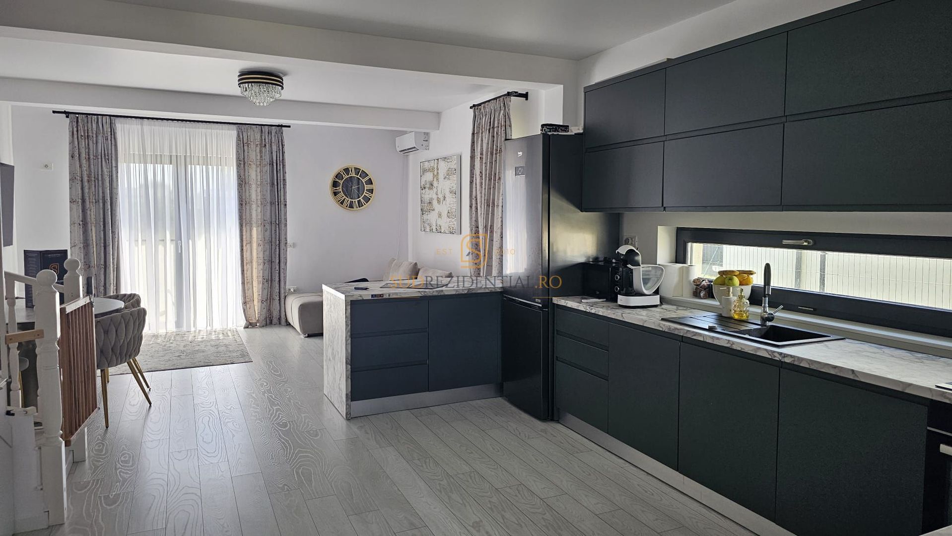 Duplex 3 camere/ Mobilat și utilat/ Curte 156 mp/ Comuna Berceni - Poză 9
