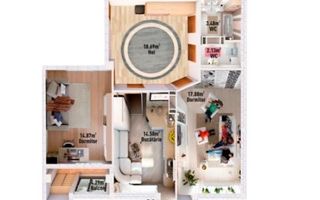Vânzare, apartament 2 camere, str. Calea Basarabiei, Cricova - Poză 2
