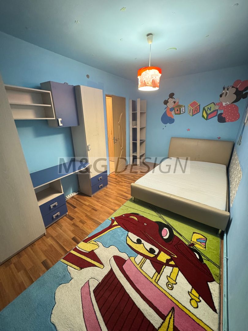 4 camere decomandat mobilat utilat  etaj 1 centrala Complexul studentesc Olimpia - Poză 13
