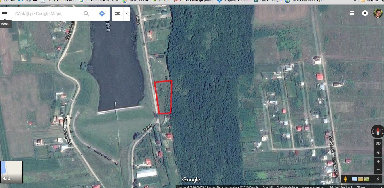 INVESTIȚIE - Teren 1.000 mp, intravilan, lac Delea; - Poză 3